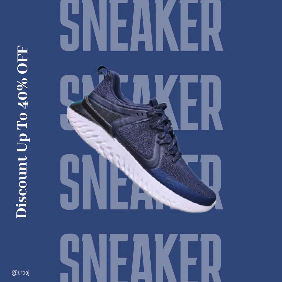 Fashion drop — Sneaker — 40% Off